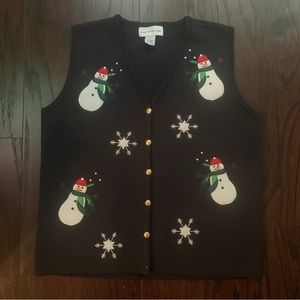 VTG croft & barrow Christmas Vest